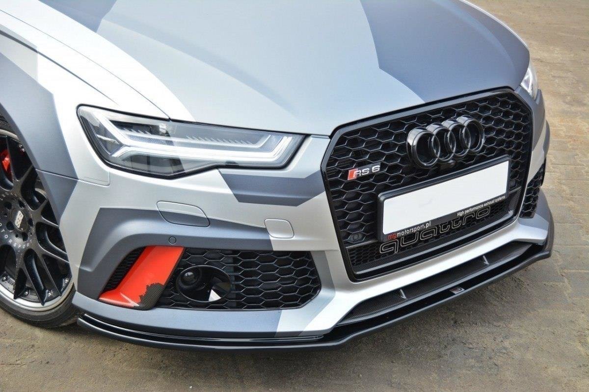 Maxton Design Frontlippe V.1 Audi RS6 C7 / C7 FL *DTC Gutachten*