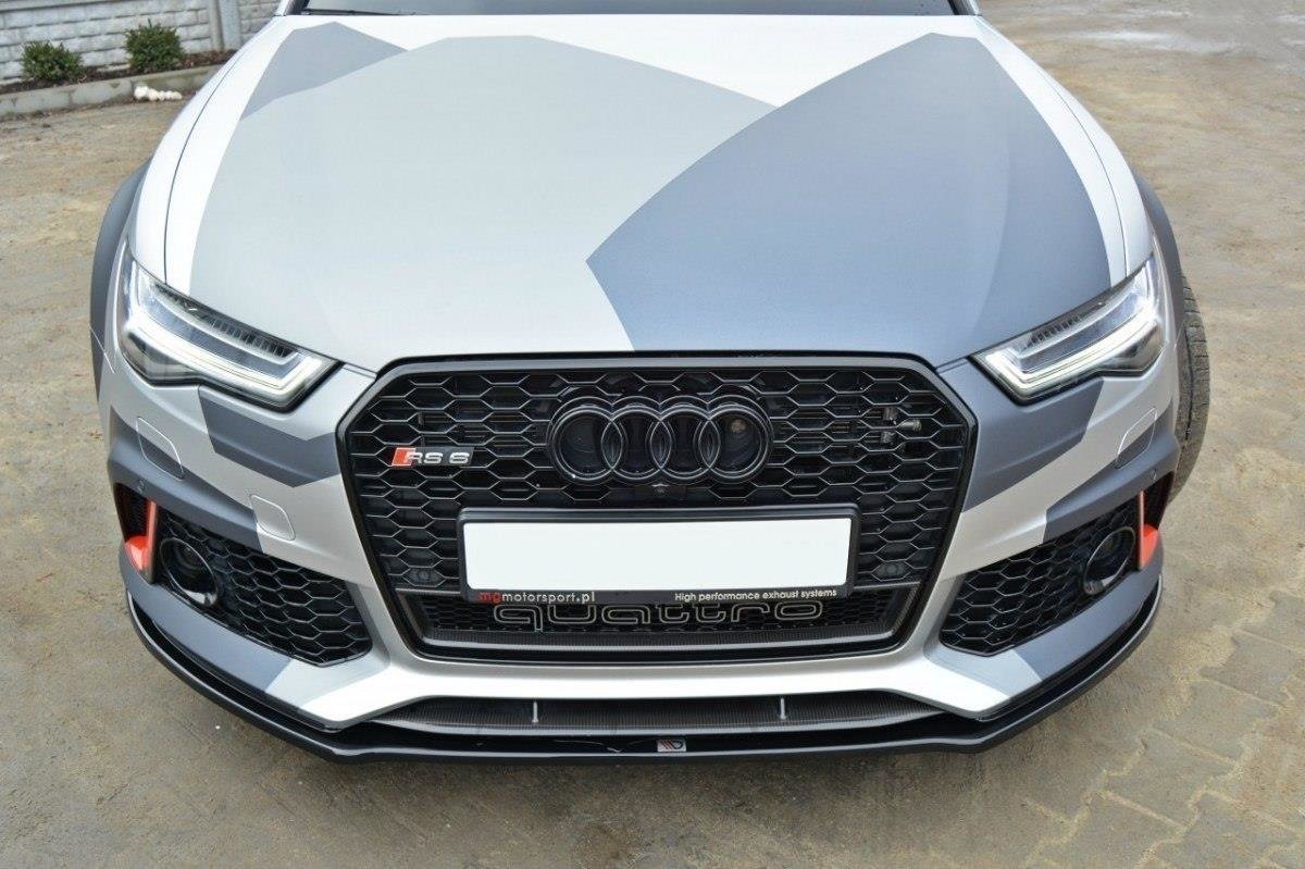 Maxton Design Frontlippe V.1 Audi RS6 C7 / C7 FL *DTC Gutachten*