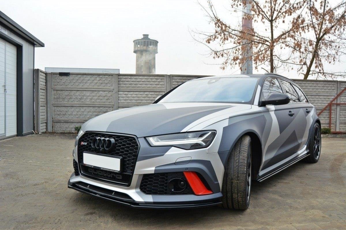Maxton Design Frontlippe V.1 Audi RS6 C7 / C7 FL *DTC Gutachten*