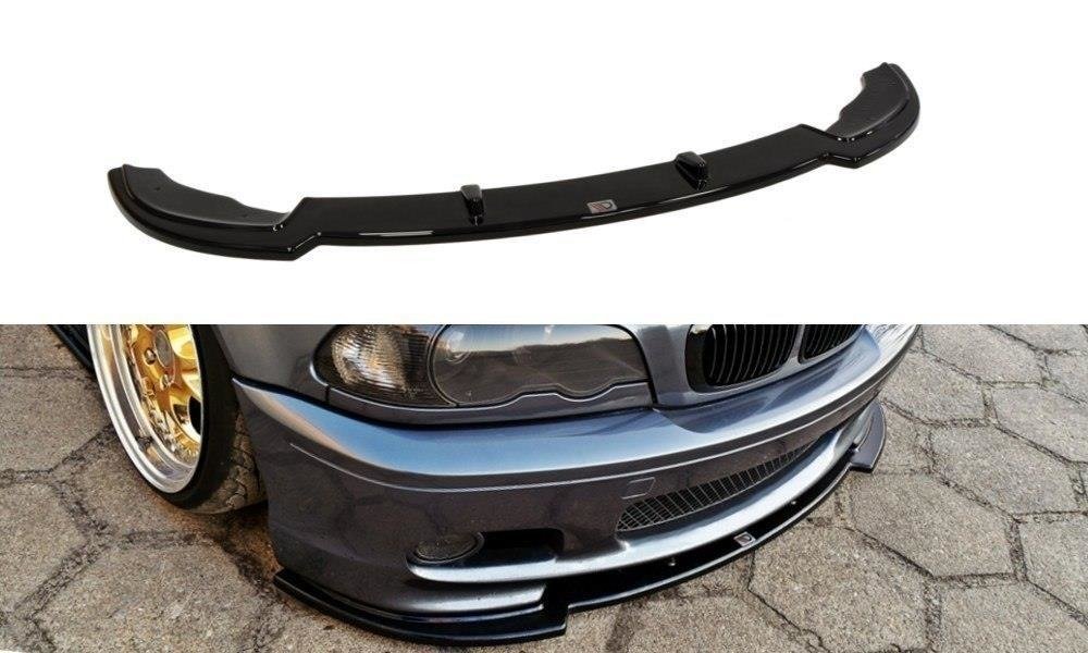 Maxton Design FRONT SPLITTER V.1 FOR BMW 3 E46 MPACK COUPE