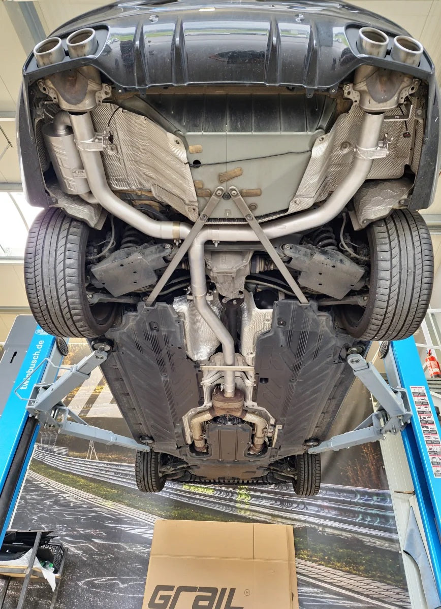 Grail Abgasanlage / Exhaust Mercedes AMG C43 205