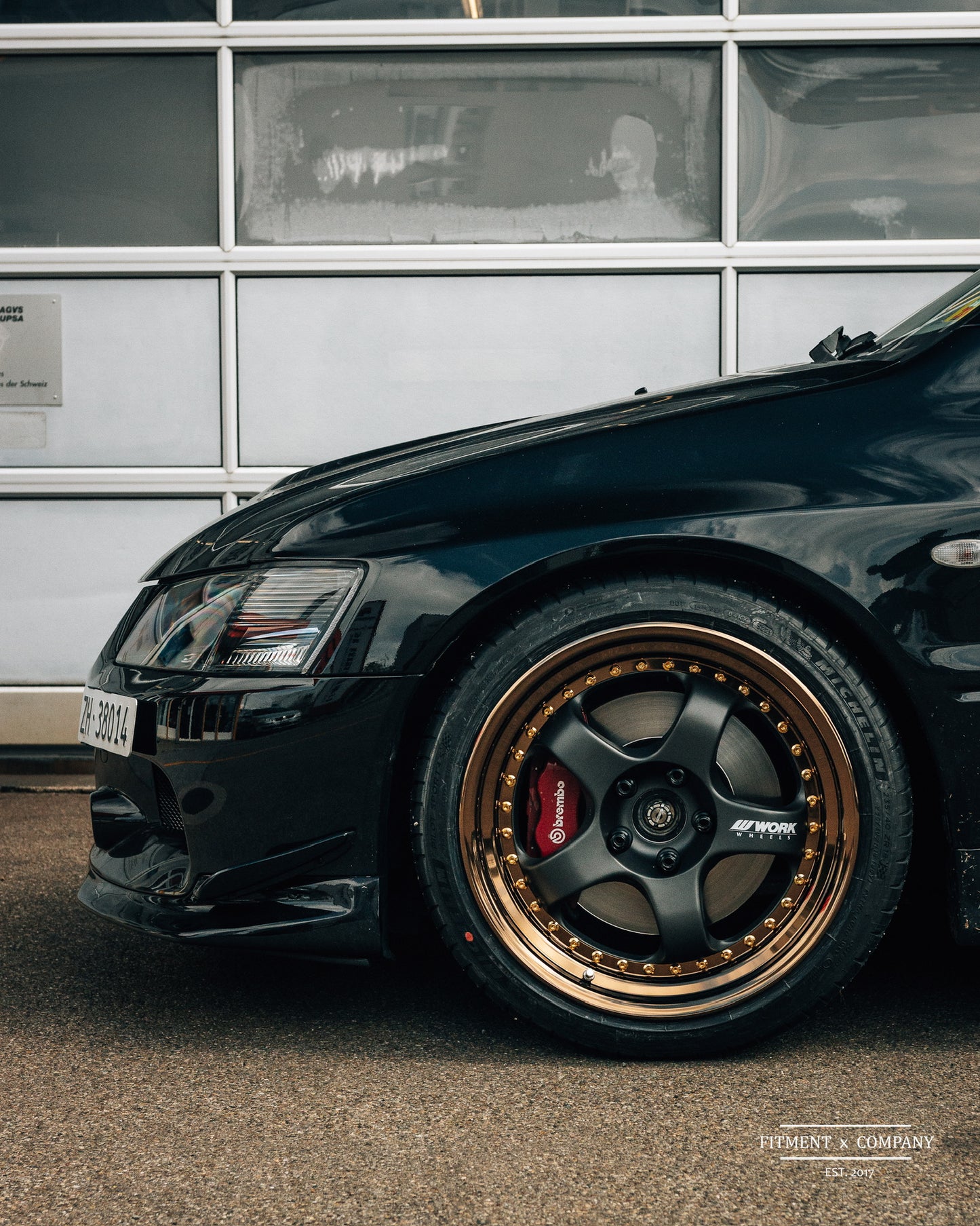 Work Wheels Meister S1 3P 9.5J x 18" ET25 5x114.3 Felge