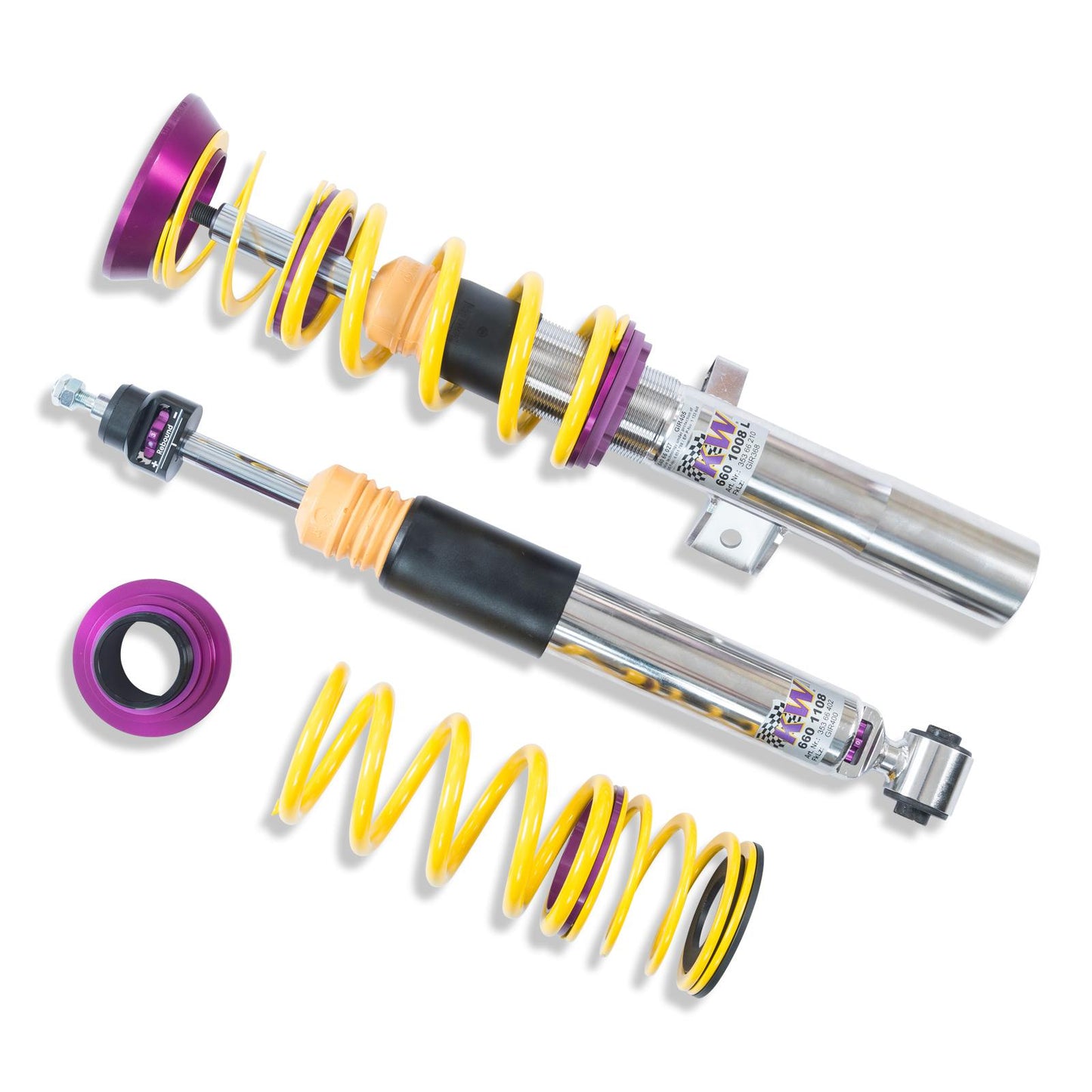 KW Gewindefahrwerk V3 (inkl. Stilllegung f. elektr. Dämpfer) inox Hyundai i30N