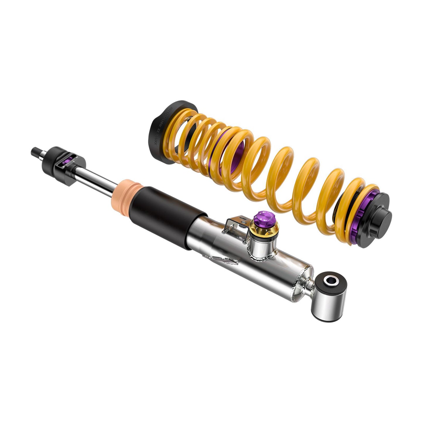 KW Gewindefahrwerk V4 inox (inkl. Stilllegung f. elektr. Dämpfer) BMW M3 G80