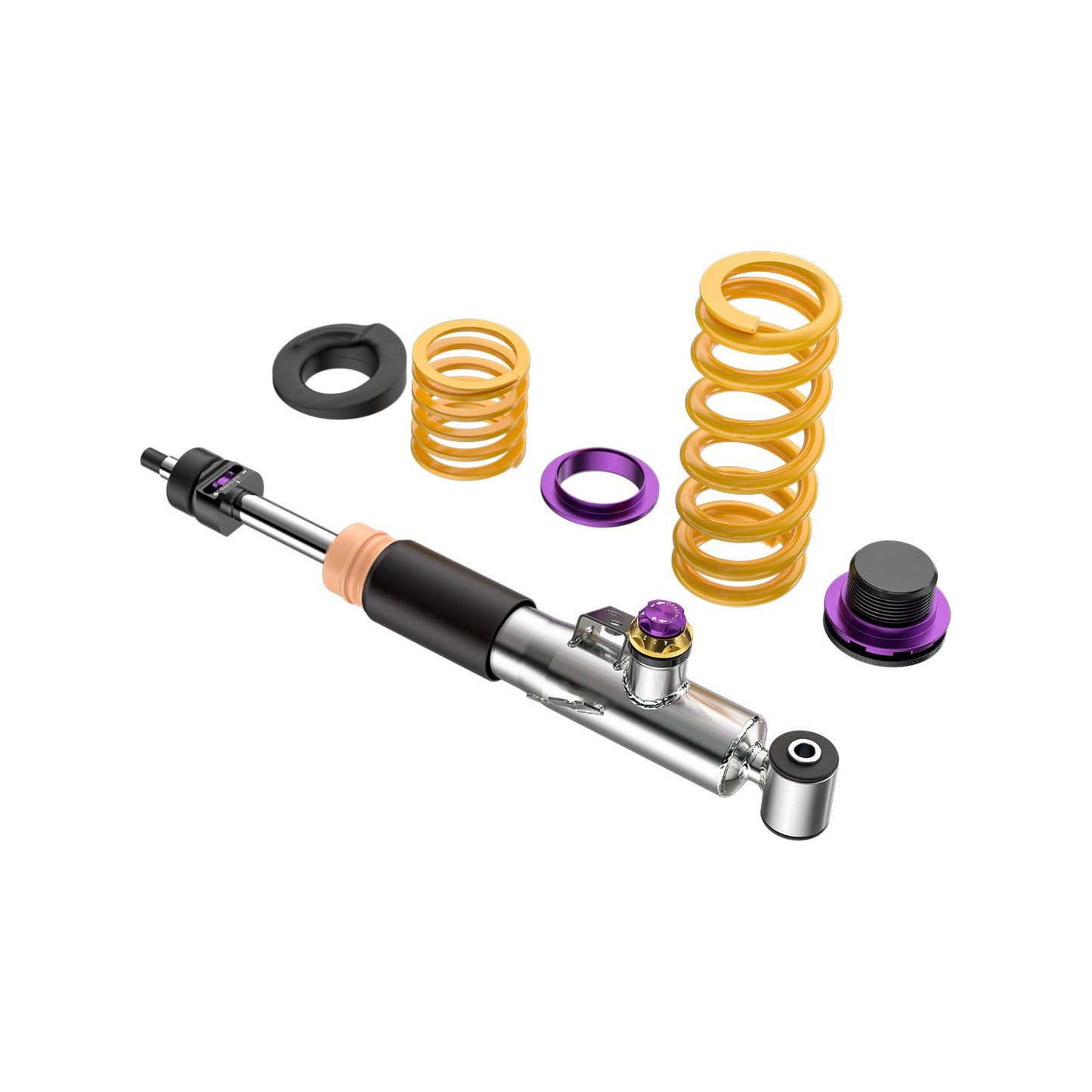 KW Gewindefahrwerk V4 inox (inkl. Stilllegung f. elektr. Dämpfer) BMW M3 G80