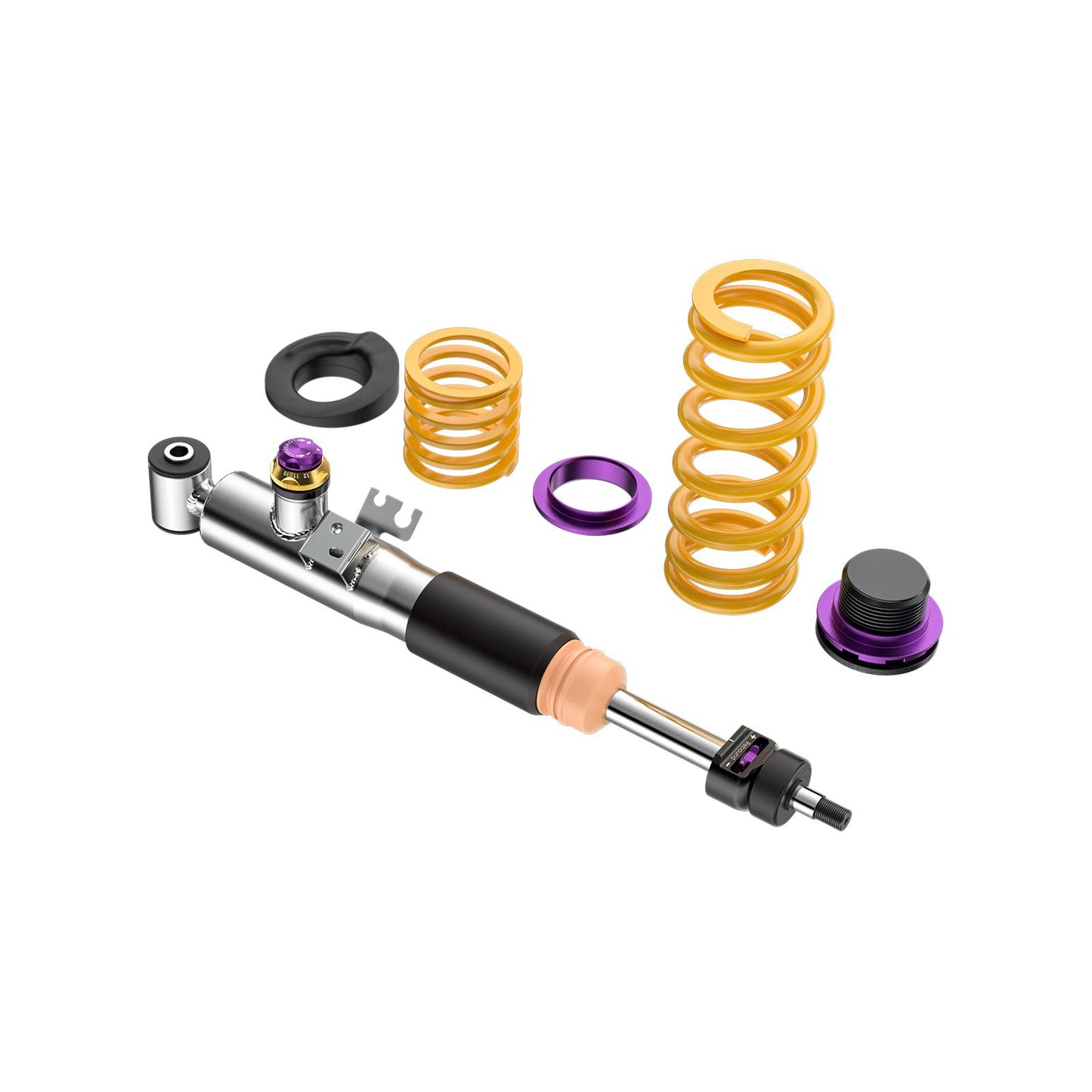 KW Gewindefahrwerk V4 inox (inkl. Stilllegung f. elektr. Dämpfer) BMW M3 G80