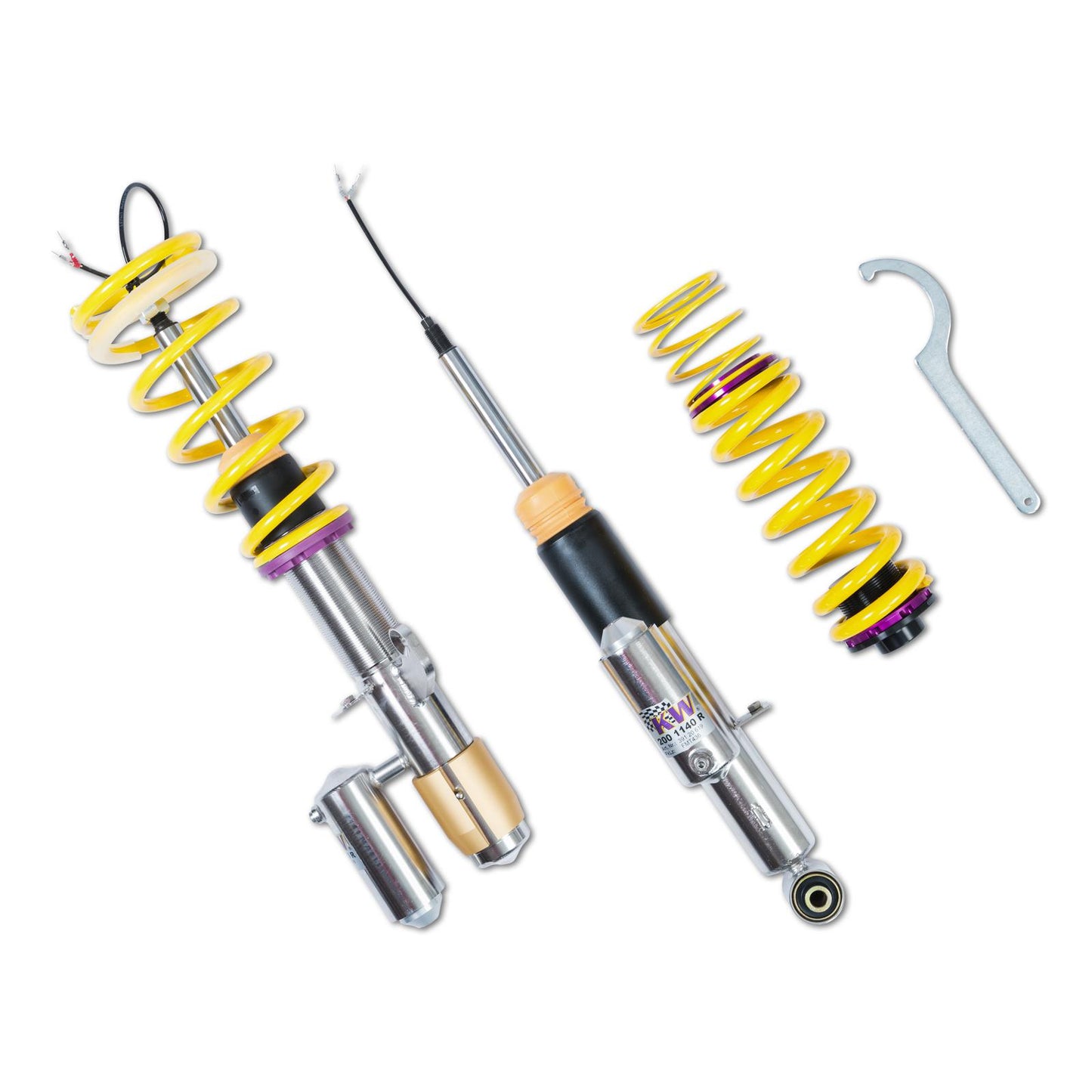 KW DDC - Plug & Play Gewindefahrwerk inox VW Golf 7R