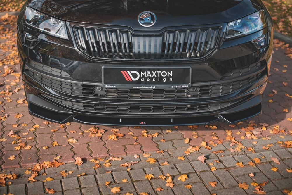 Maxton Design Frontlippe Skoda Karoq Sportline