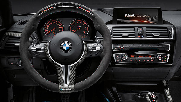 BMW M-Performance Lenkrad Alcantara mit Carbonblende und