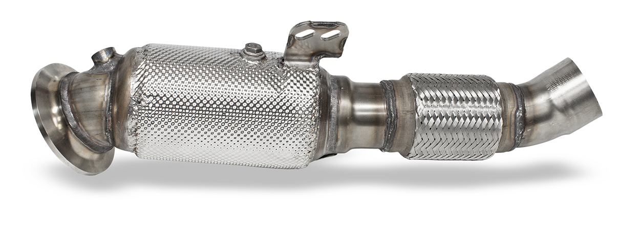 HJS Downpipe - BMW 640i / xDrive (G6GT) - 250 kW (mit ECE Zulassung)