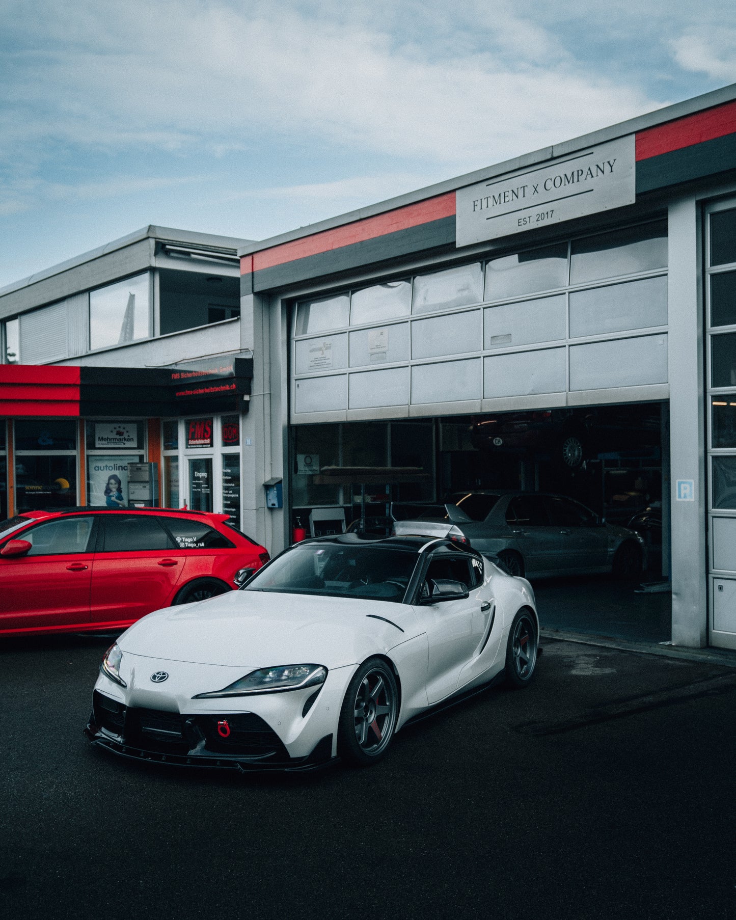 Maxton Design Frontlippe SPLITTER / FRONTANSATZ V.4 TOYOTA SUPRA MK5 *DTC Gutachten*