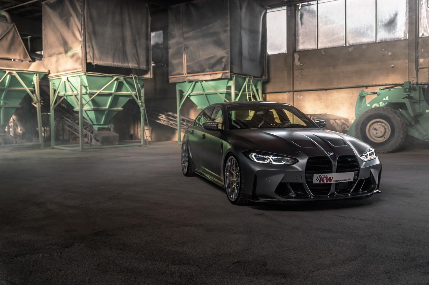 KW Gewindefahrwerk V4 inox (inkl. Stilllegung f. elektr. Dämpfer) BMW M3 G80