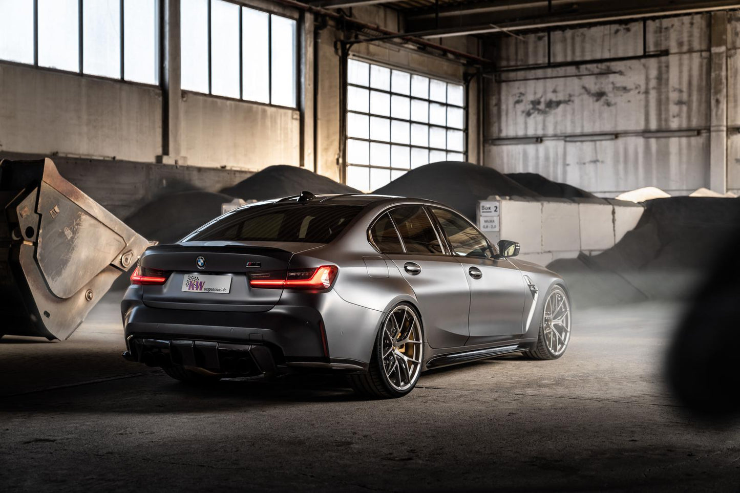 KW Gewindefahrwerk V4 inox (inkl. Stilllegung f. elektr. Dämpfer) BMW M3 G80