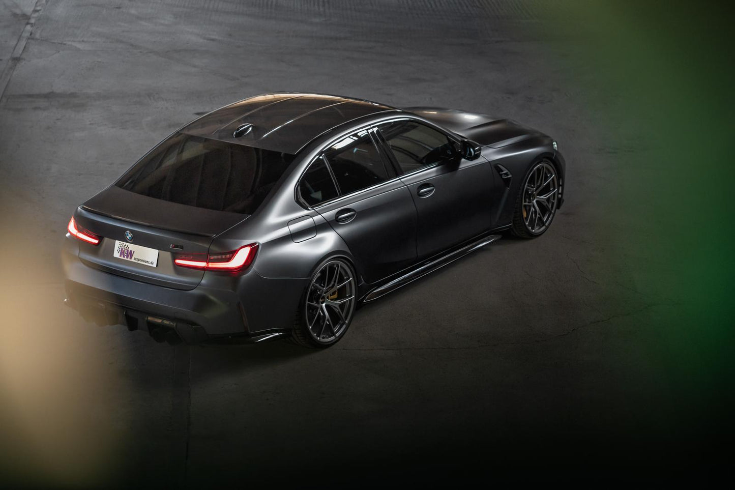 KW Gewindefahrwerk V4 inox (inkl. Stilllegung f. elektr. Dämpfer) BMW M3 G80
