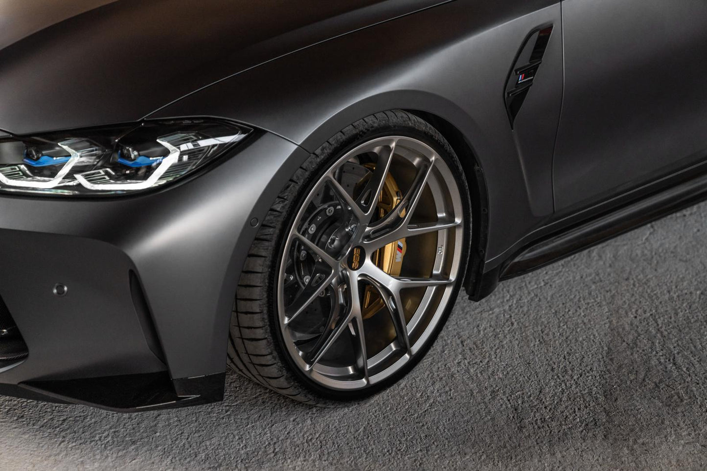 KW Gewindefahrwerk V4 inox (inkl. Stilllegung f. elektr. Dämpfer) BMW M3 G80