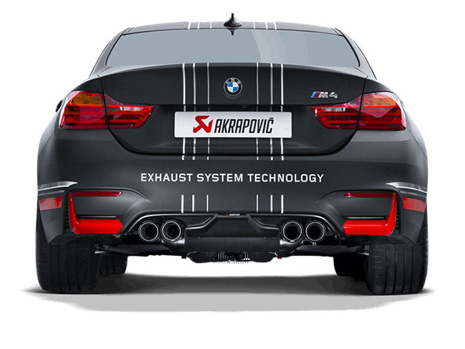 Akrapovič Slip-On Auspuffanlage BMW F80 M3 / M4 F82, F83 ohne OPF
