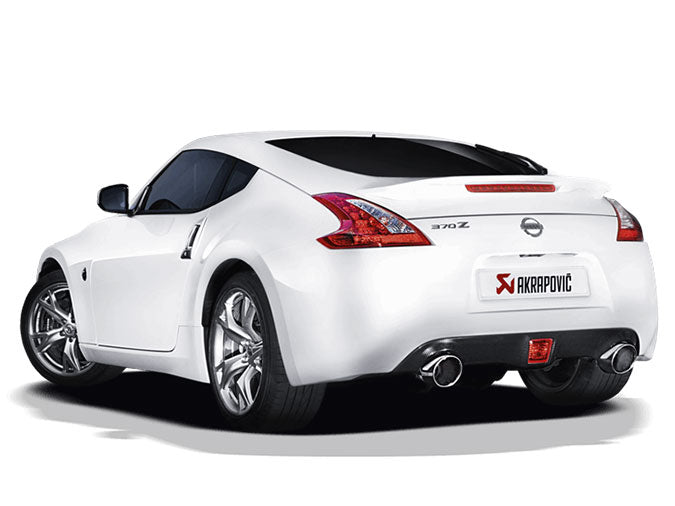Akrapovič Slip-On Auspuffanlage Nissan 370Z 2009-18 ohne OPF