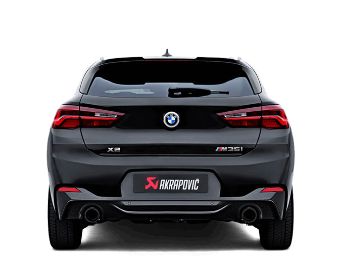 Akrapovič Slip-On Auspuffanlage BMW F40 M135i / F39 X2 M35i mit OPF