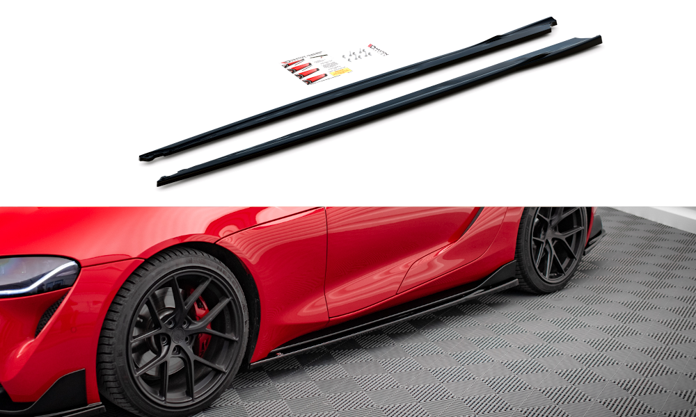 Maxton Design SEITENSCHWELLER DIFFUSOR V.3 TOYOTA SUPRA MK5