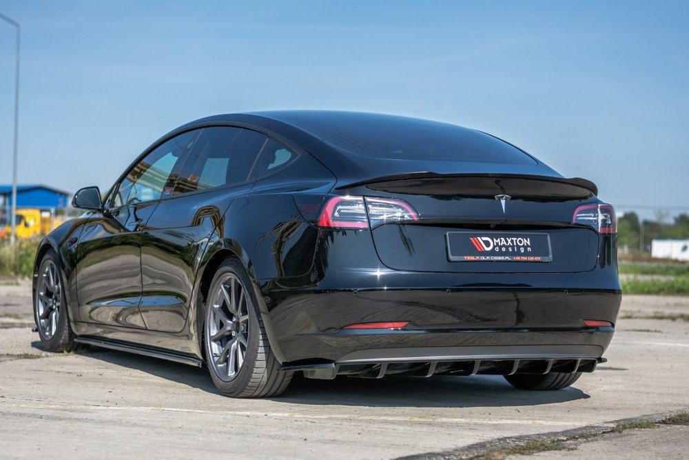 Maxton Design Heckspoiler Verlängerung Tesla Model 3