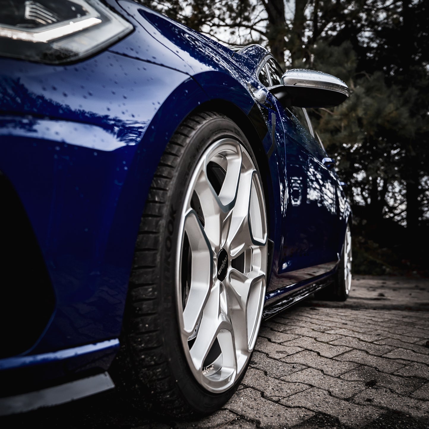 Rotiform HUR 8.5x19 Lk 5/112 ET45 MI 66.6 Silber Felgen