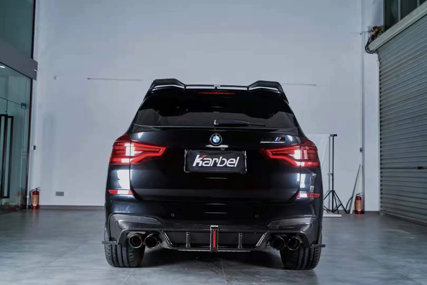 Karbel BMW F97 X3M Competition Carbon Heckdiffusor
