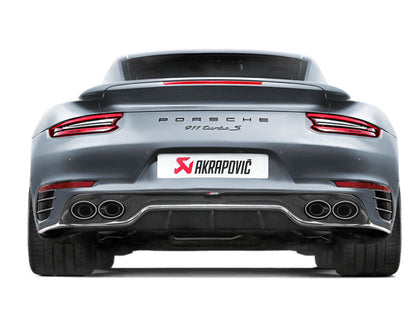 Akrapovič Slip-On Auspuffanlage Porsche 911 Turbo / S (991.2) 2016-19