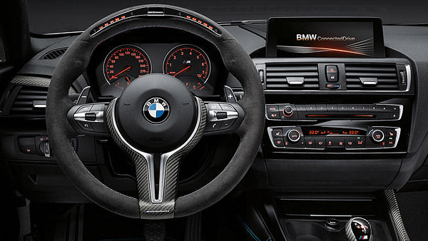 BMW M-Performance Lenkrad Alcantara mit Carbonblende und Racedisplay M2 F87