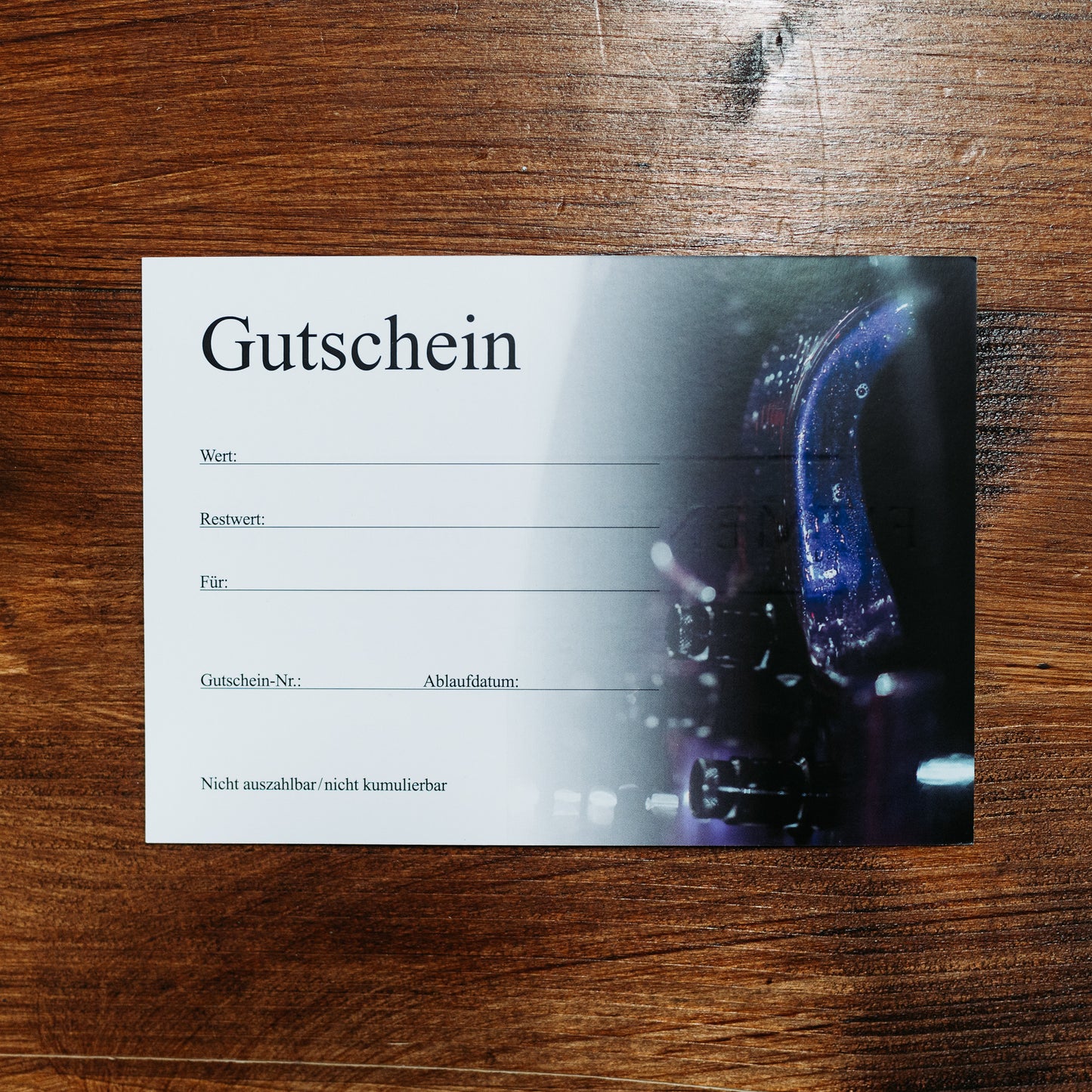 Gutschein Fitment X Company