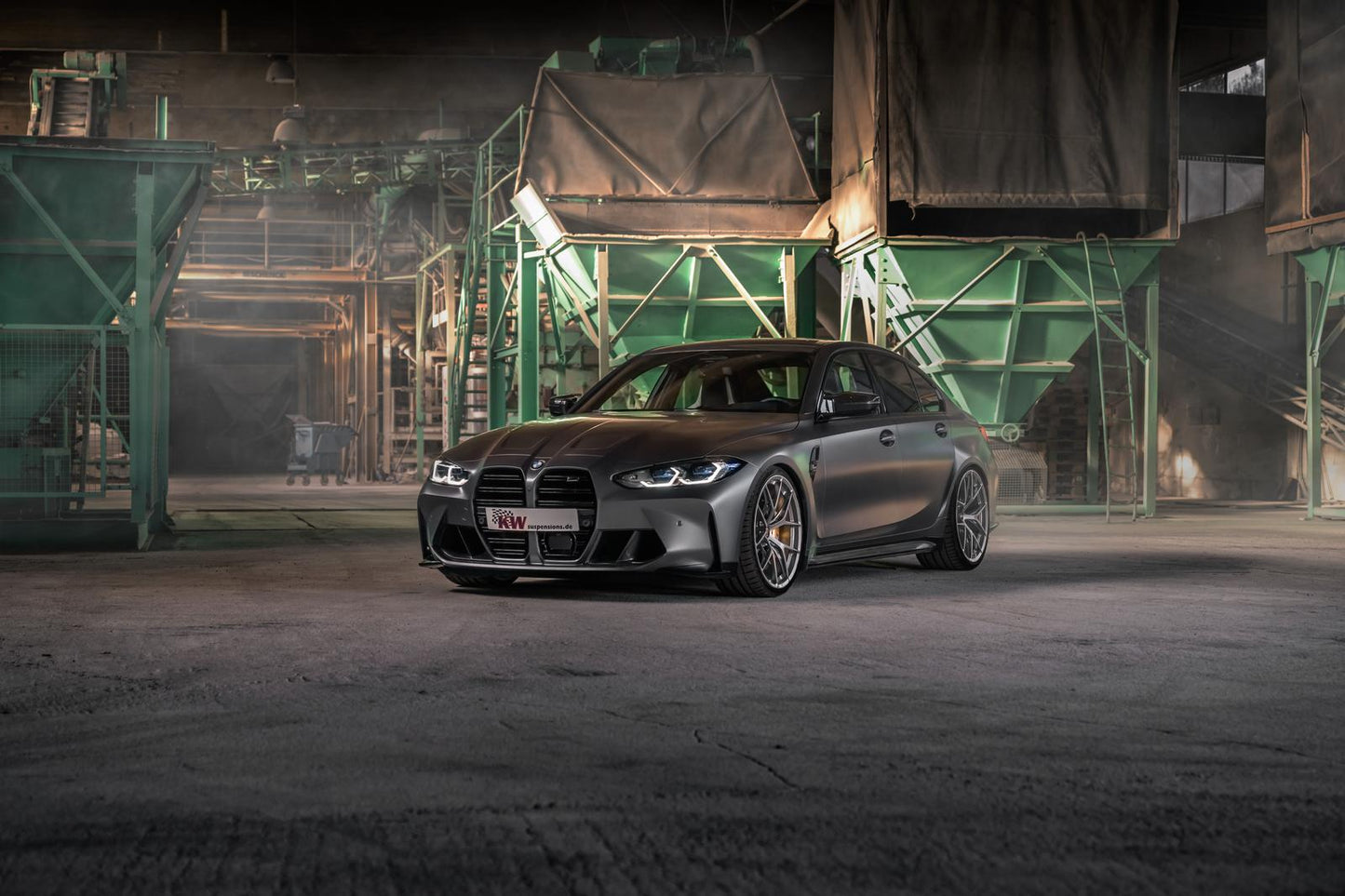 KW Gewindefahrwerk V4 inox (inkl. Stilllegung f. elektr. Dämpfer) BMW M3 G80