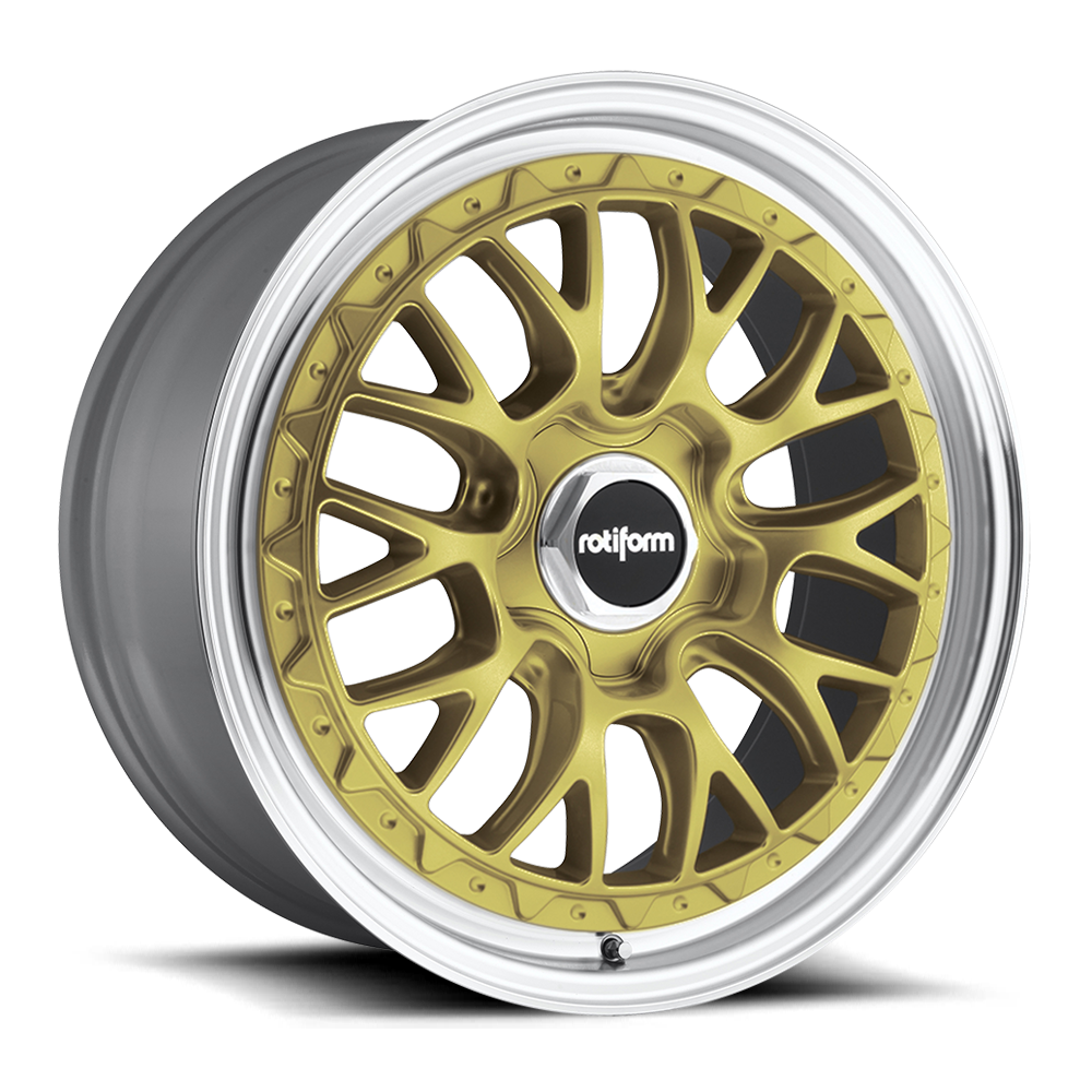 Rotiform LSR plate Front - Gold
