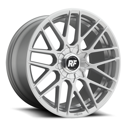 Rotiform RSE ET45 plate Front - Silber