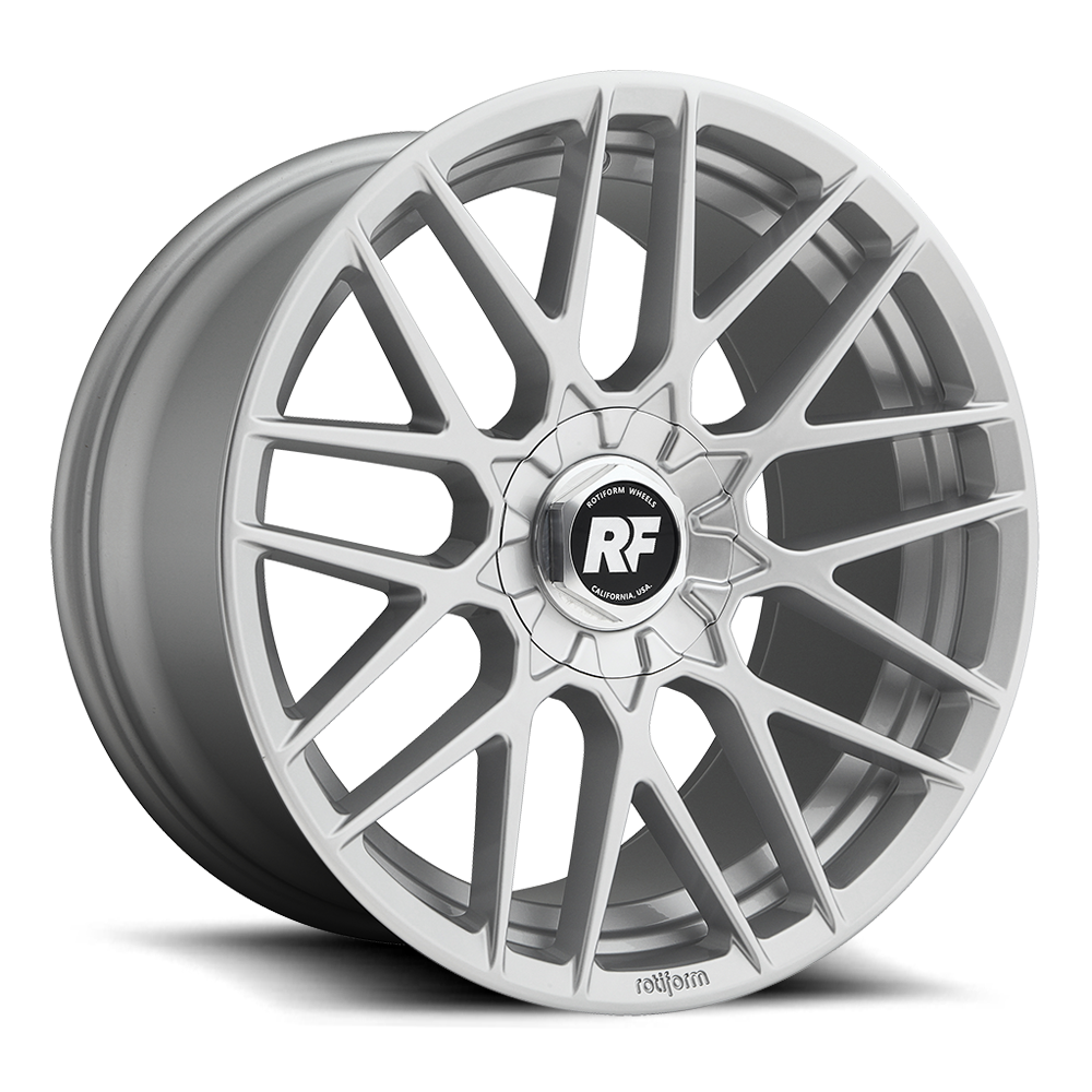 Rotiform RSE ET45 plate Front - Silber