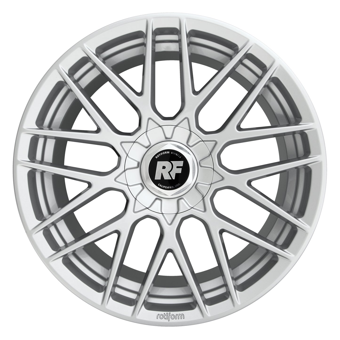 Rotiform RSE 8.5x19 Lk 5/108 ET45 MI 63.3 Silber Felgen