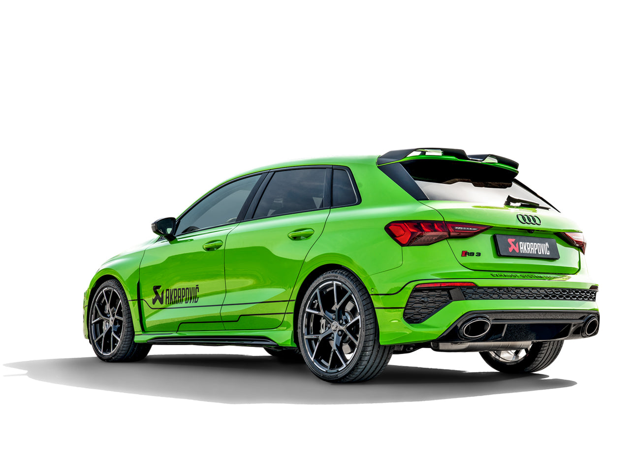 Akrapovič Titan-Komplett Auspuffanlage Audi RS3 Sportback 8Y 2022 -