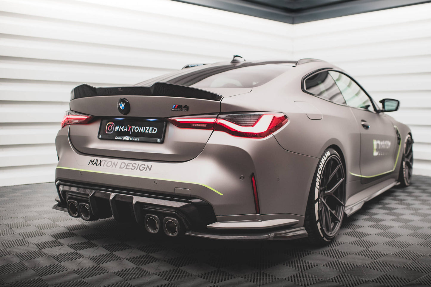 Maxton Design Carbon Heckspoilerlippe BMW M4 G82