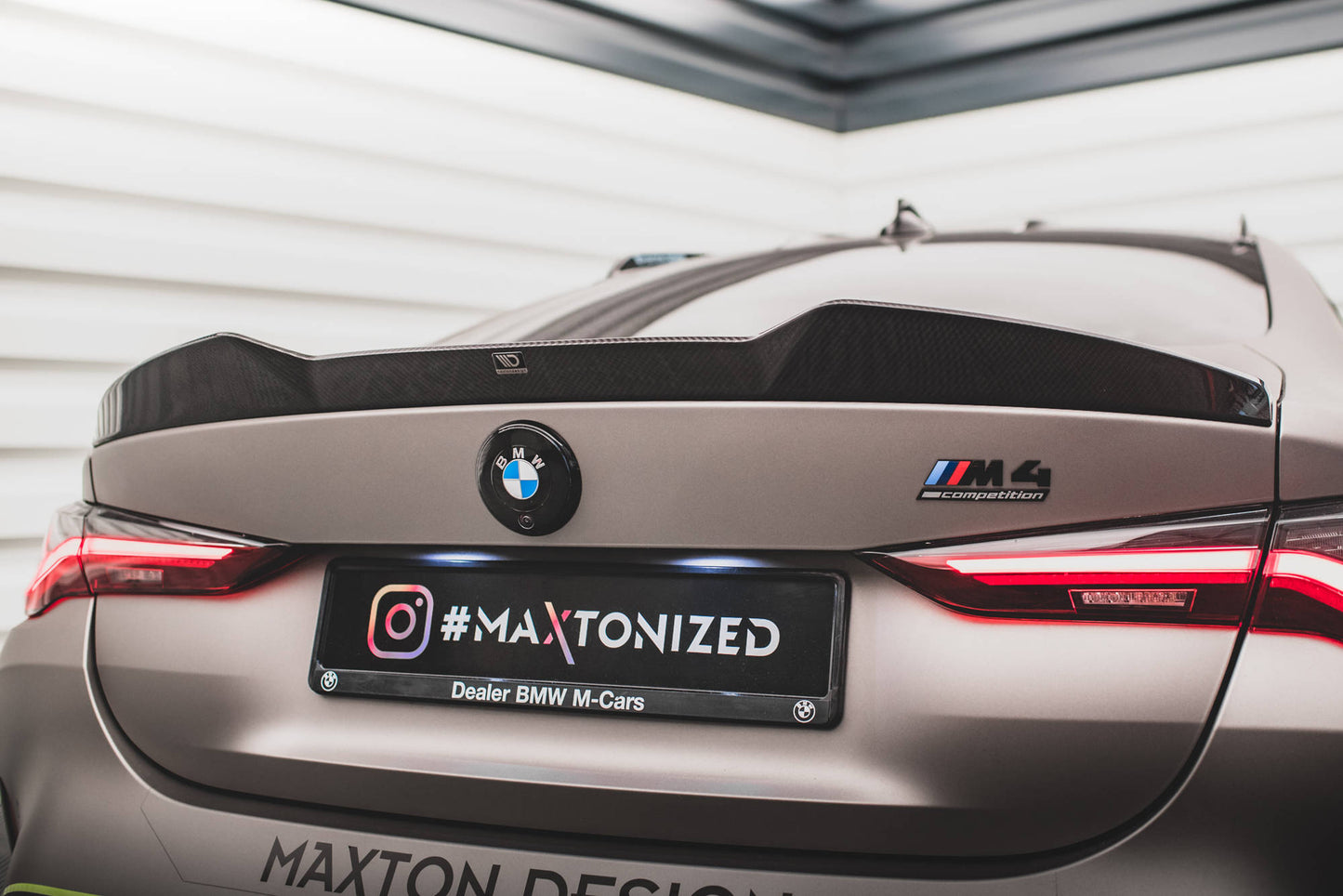 Maxton Design Carbon Heckspoilerlippe BMW M4 G82