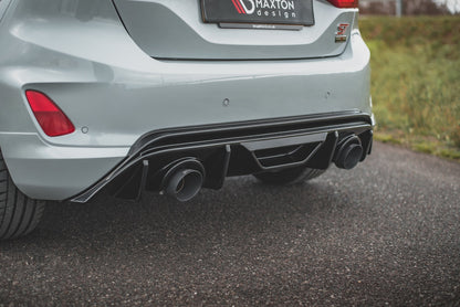 Milltek Auspuffanlage Ford Fiesta ST MK8 inkl. Maxton Design Heckdiffusor Duplex