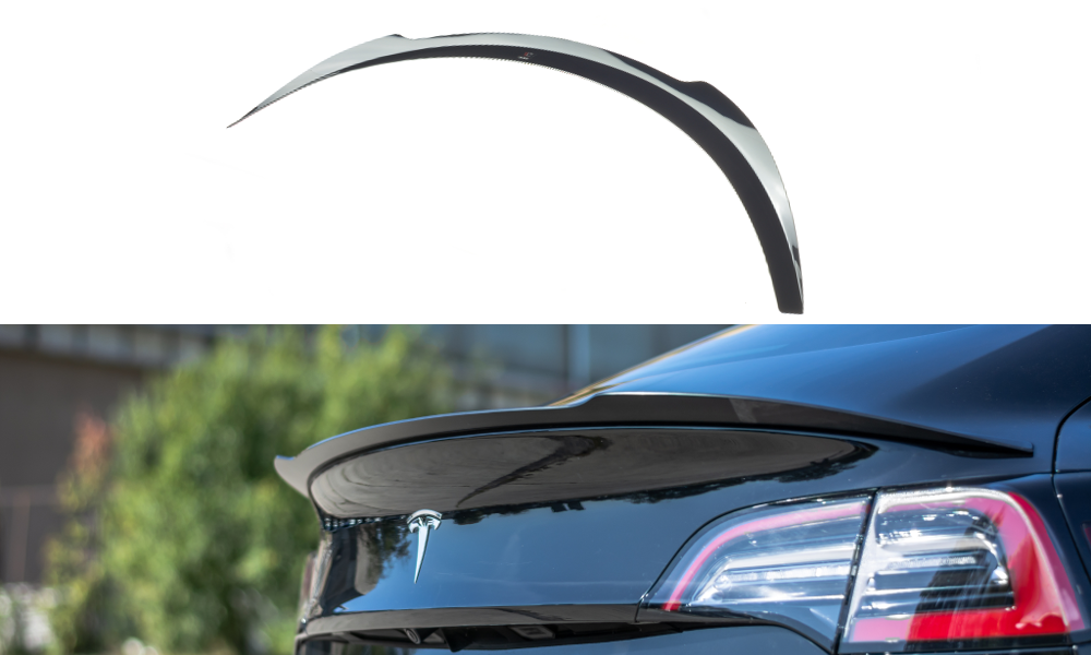 Maxton Design Heckspoiler Verlängerung Tesla Model 3